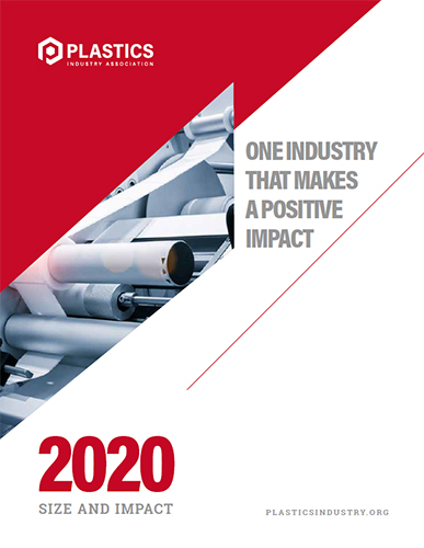 Size and Impact of the Plastics Industry on the U.S.: 2020