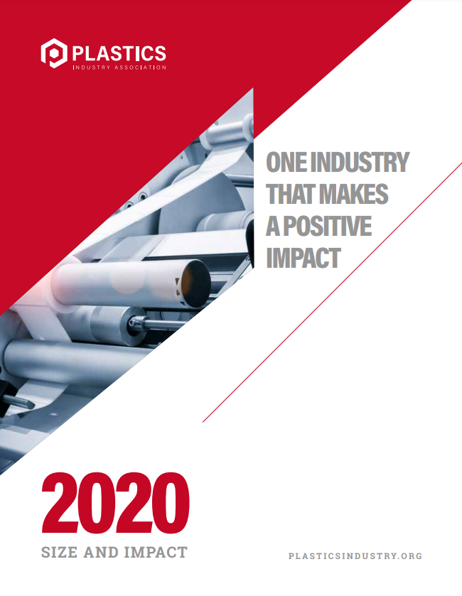 Size and Impact of the Plastics Industry on the U.S.: 2020