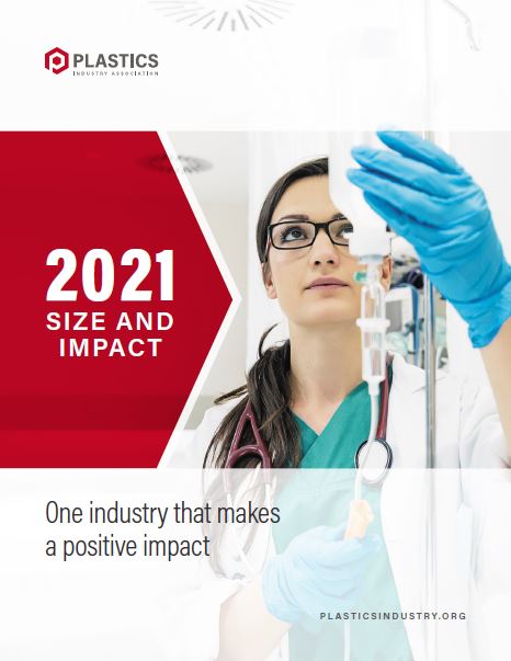 Size and Impact of the Plastics Industry on the U.S.: 2021