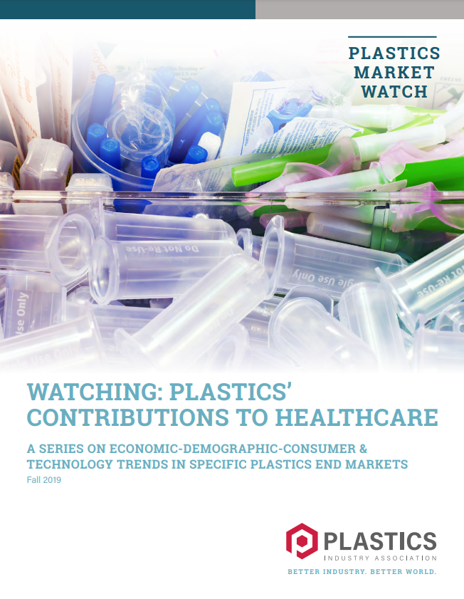 Plastics Market Watch: Plastics' Contributions to Healthcare